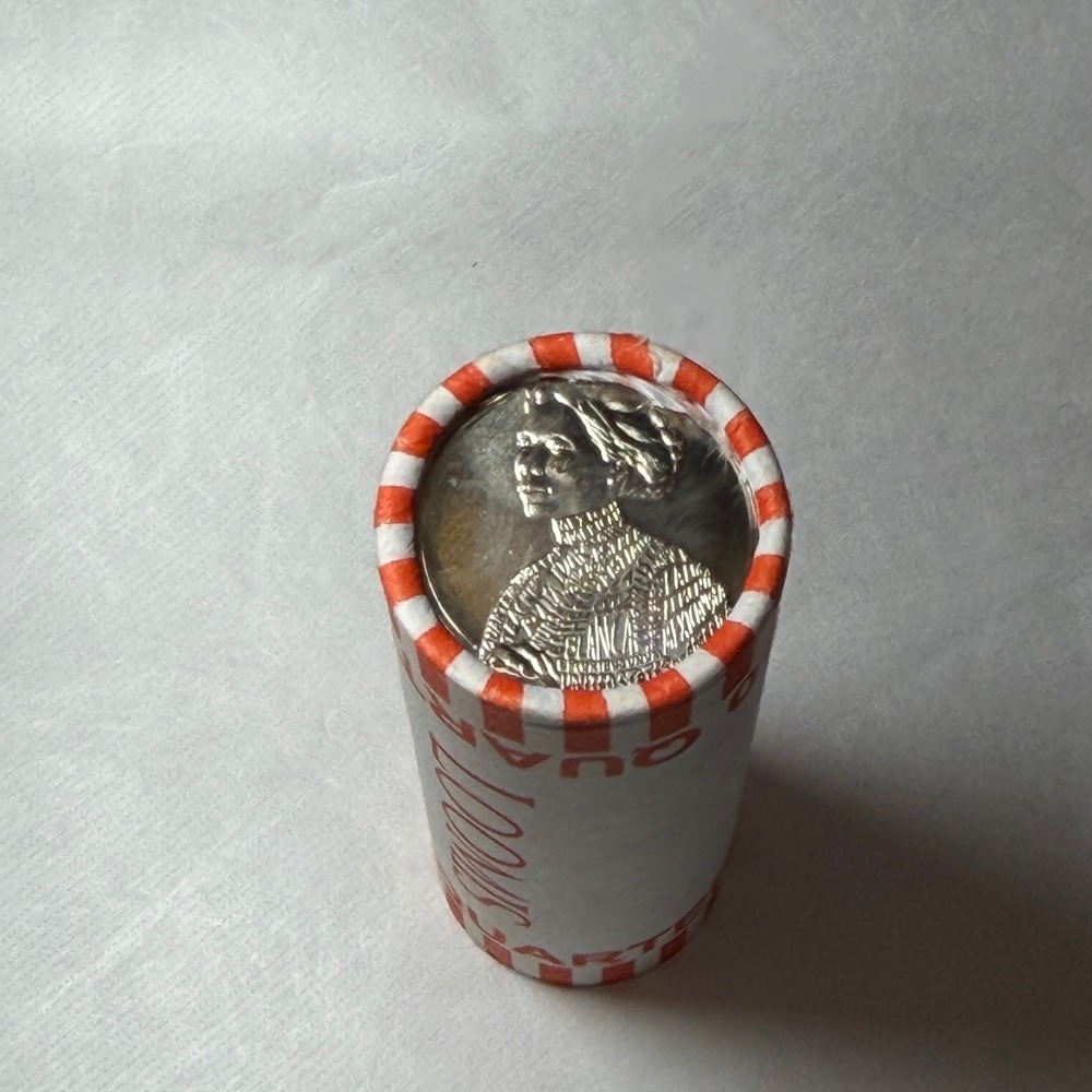 Jovita Idar American Woman Uncirculated Quarter Roll 2023 US Philadelphia Mint